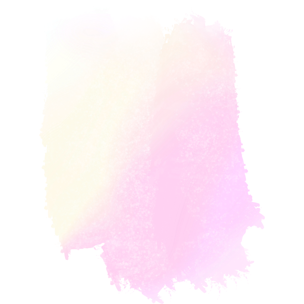 A raw Pink Yellow gradient stroke blending into rough textured grunge edges png