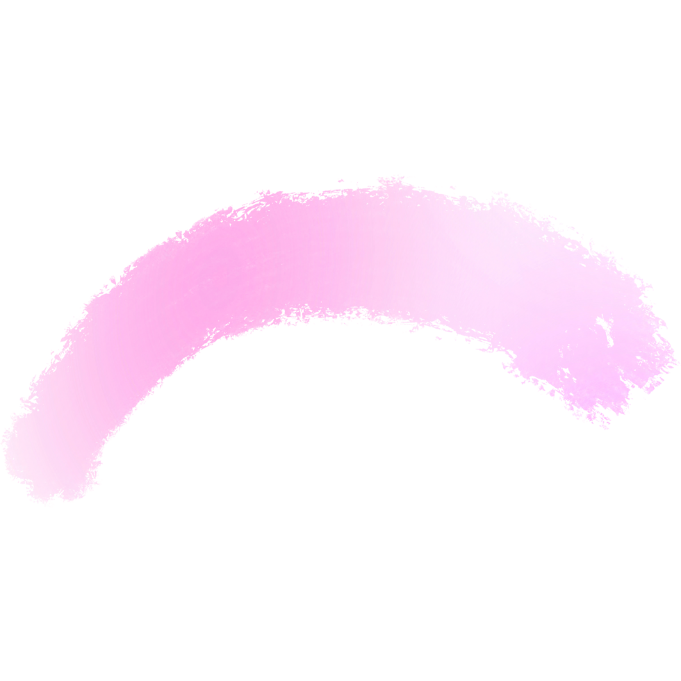 Hand drawn Pink Yellow gradient brush strokes fading into raw gritty grunge textures png
