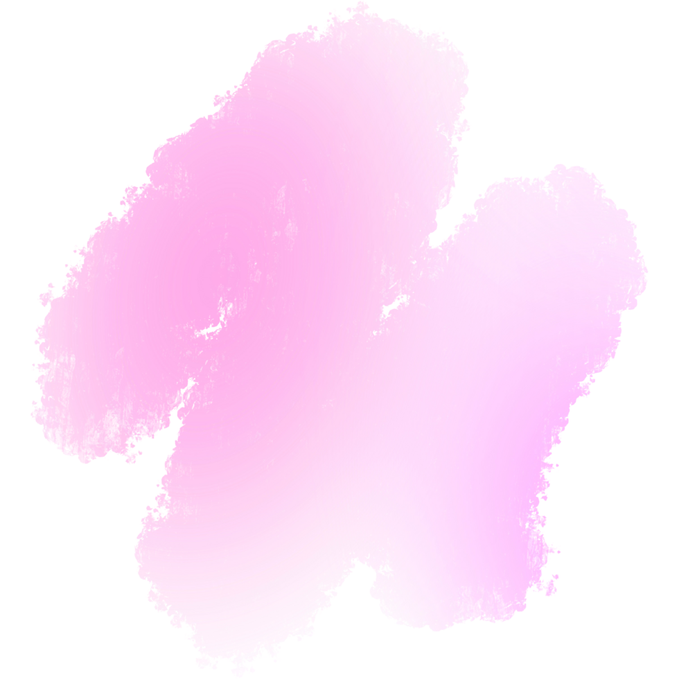 Pink Yellow gradient brush strokes with textured gritty hand drawn grunge effects png