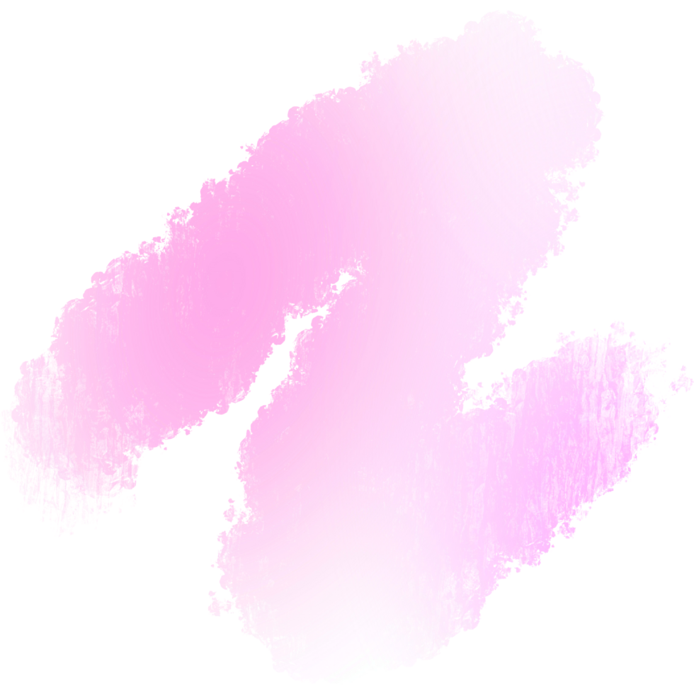 Pink Yellow gradient brush strokes blending into raw hand drawn grunge inspired edges png