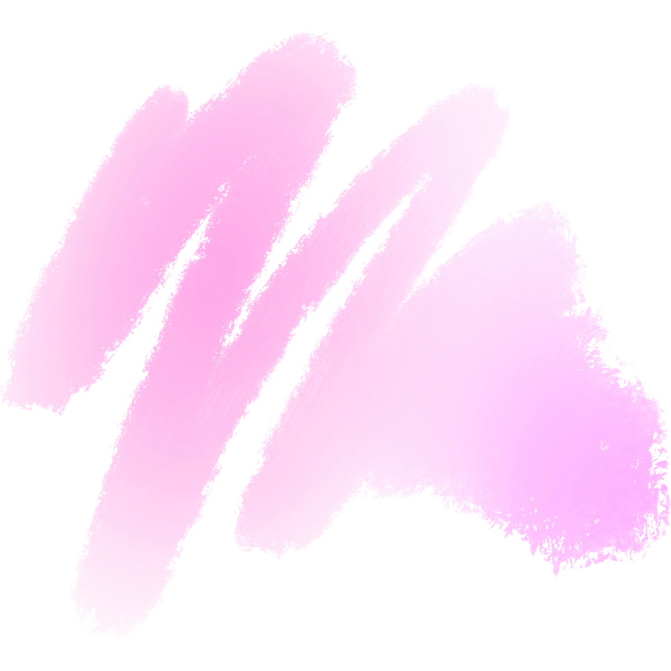 Hand drawn Pink Yellow gradient brush strokes merging into rugged textured grunge effects png