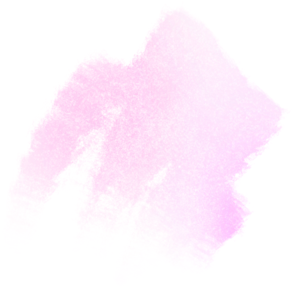 Pink Yellow gradient brush strokes fading into textured hand drawn grunge effects png