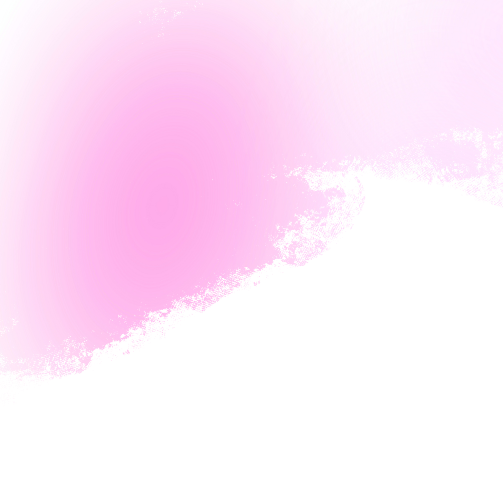 Hand drawn Pink Yellow gradient brush strokes with soft transitions into bold grunge textures png