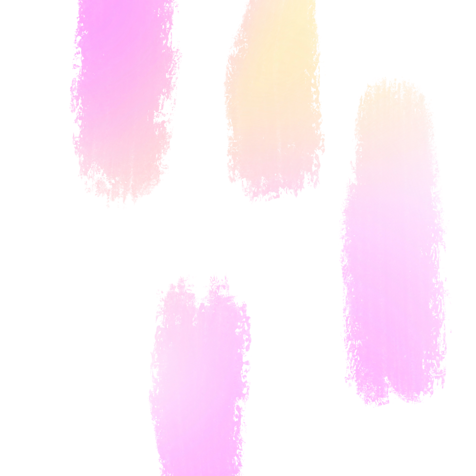 A raw Pink Yellow gradient stroke blending into rugged gritty grunge inspired edges png