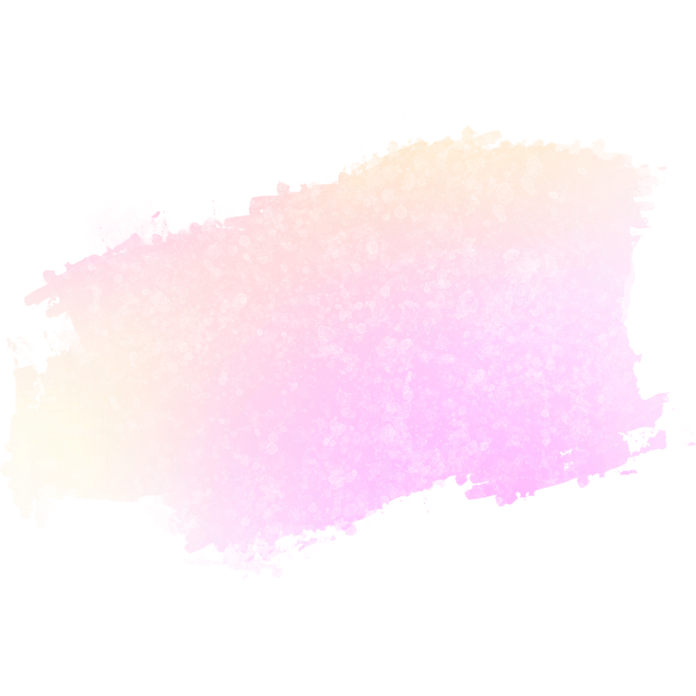 Pink Yellow gradient brush strokes fading into bold gritty grunge finishes png