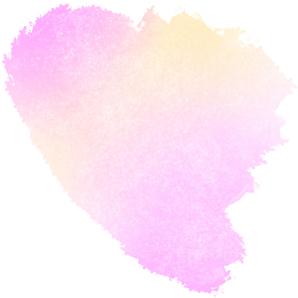 Hand drawn Pink Yellow gradient strokes merging into rough raw grunge inspired finishes png