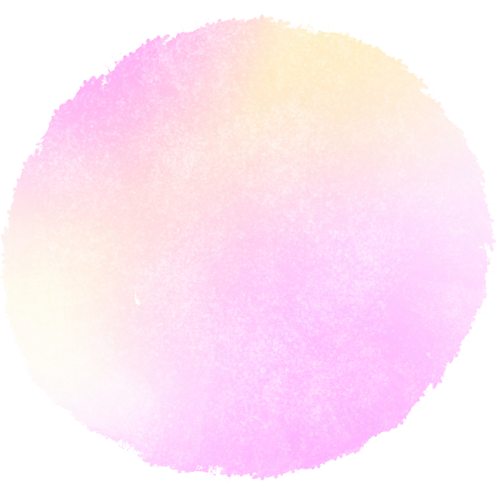 A stunning Pink Yellow gradient stroke with rough bold hand drawn grunge edges png