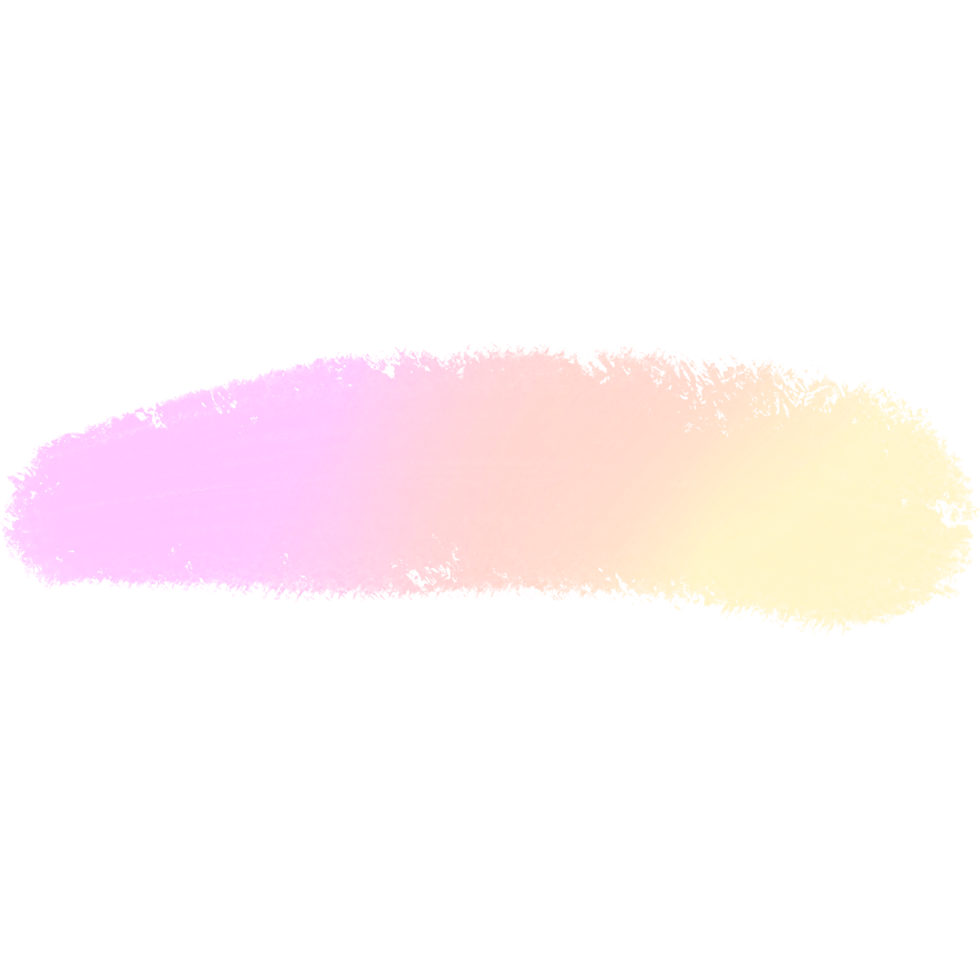 Pink Yellow gradient brush strokes with bold raw grunge inspired details png