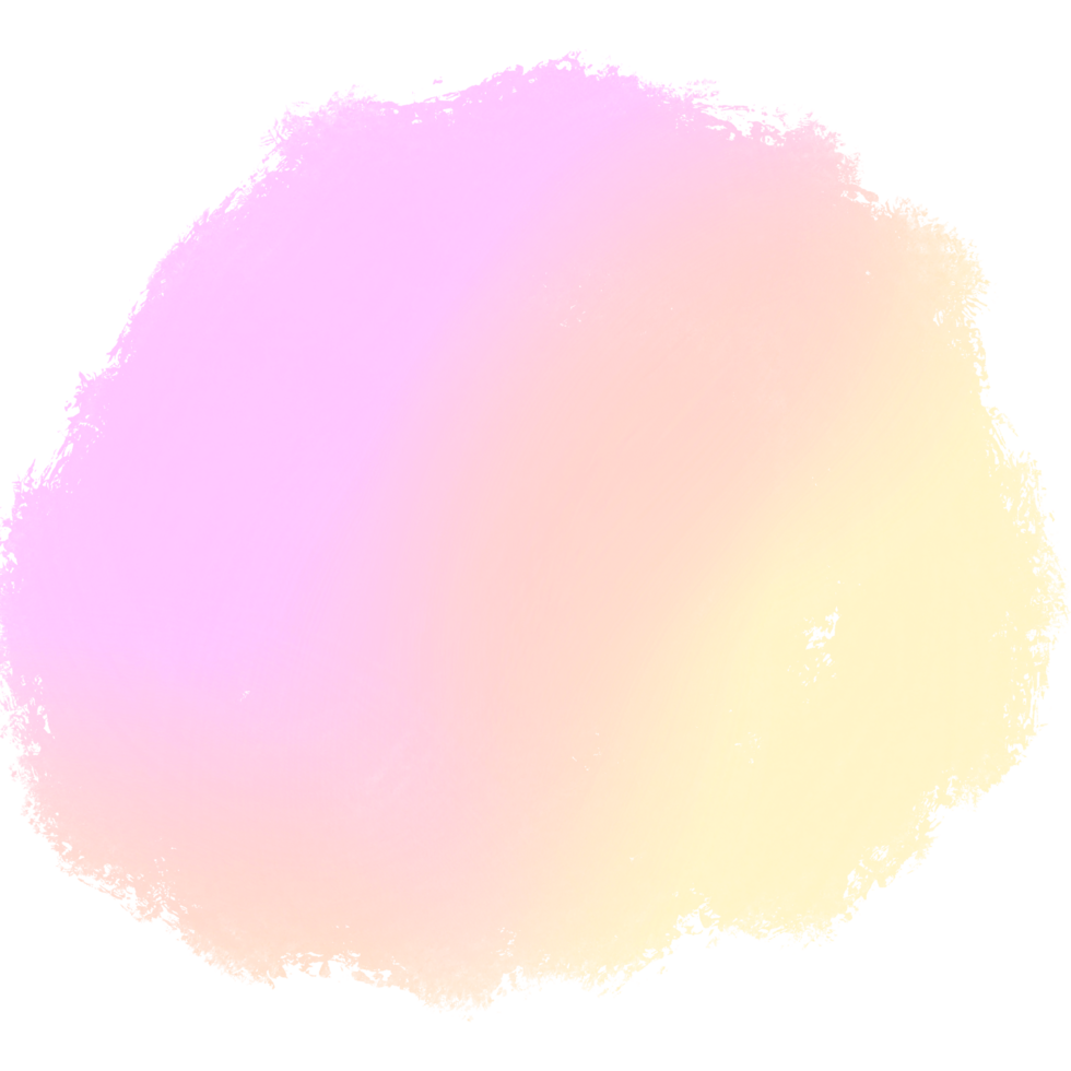Hand drawn Pink Yellow gradient strokes blending into textured rugged hand drawn grunge marks png