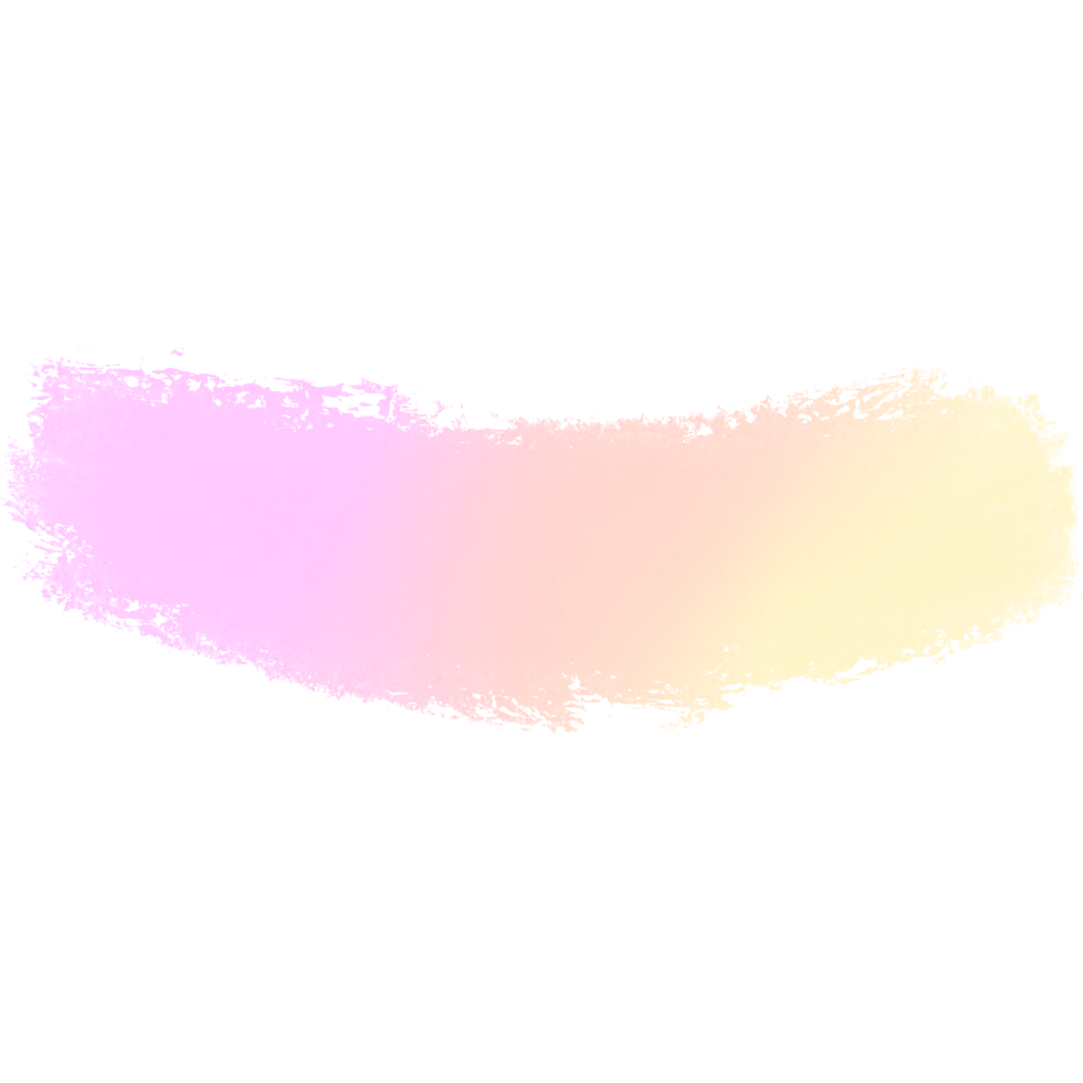 Hand drawn Pink Yellow gradient strokes merging into rugged bold grunge inspired details png