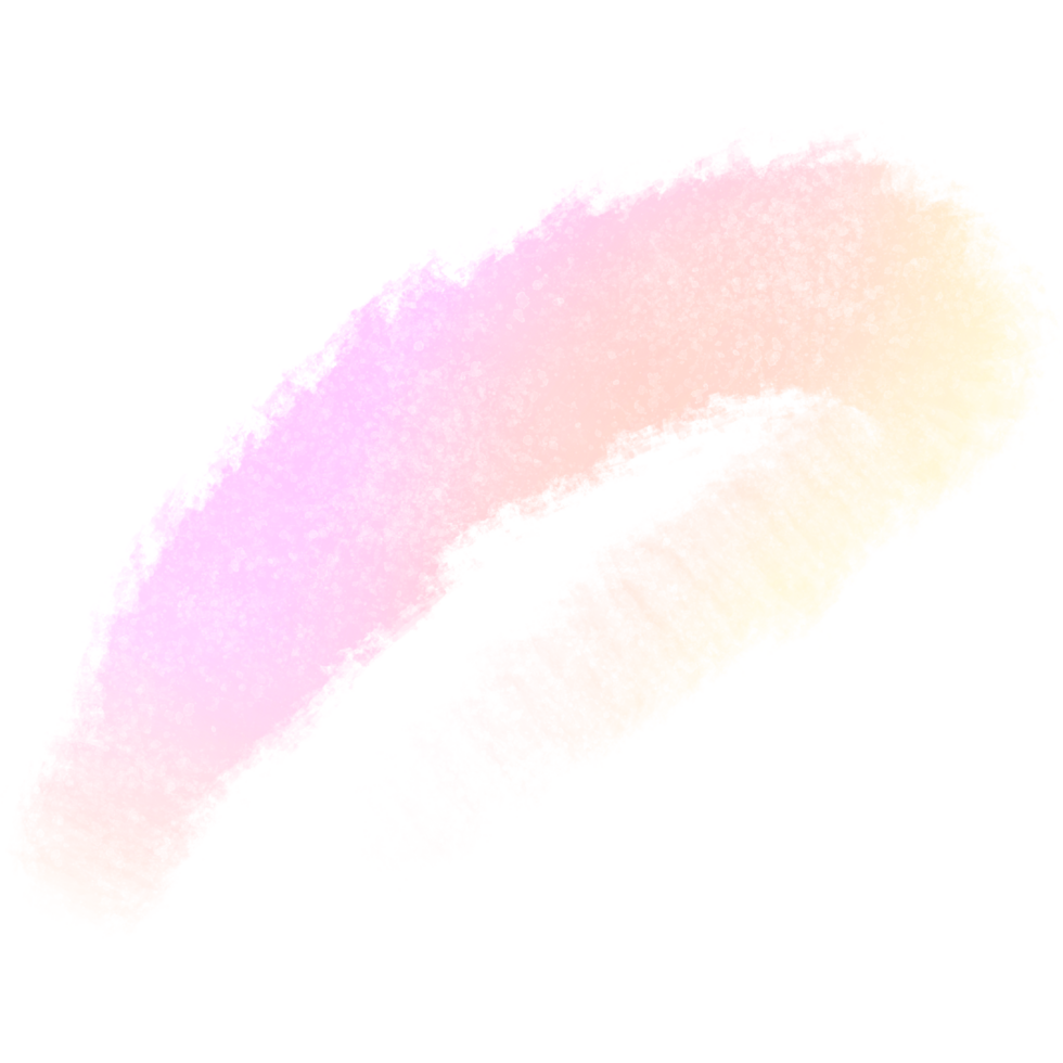 Pink Yellow gradient brush strokes blending into rugged bold hand drawn grunge effects png