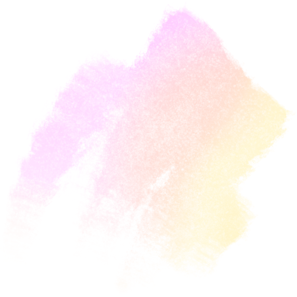 Hand drawn Pink Yellow gradient strokes blending into rugged gritty grunge inspired effects png