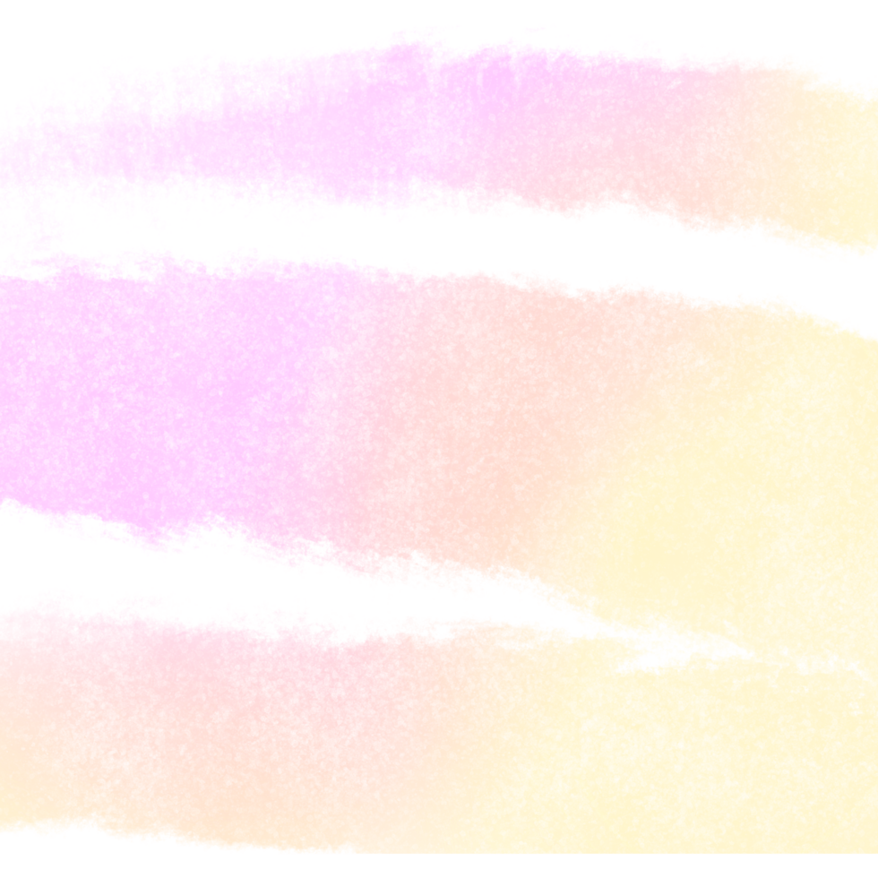Hand drawn Pink Yellow gradient strokes blending into rugged rough grunge inspired edges png