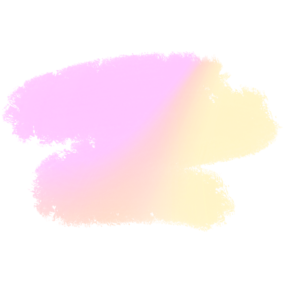 Pink Yellow gradient brush strokes blending into bold rugged hand drawn grunge inspired details png