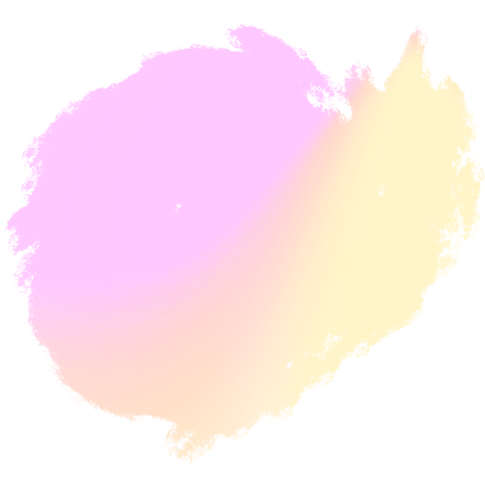 A stunning Pink Yellow gradient stroke merging into rugged grunge marks png