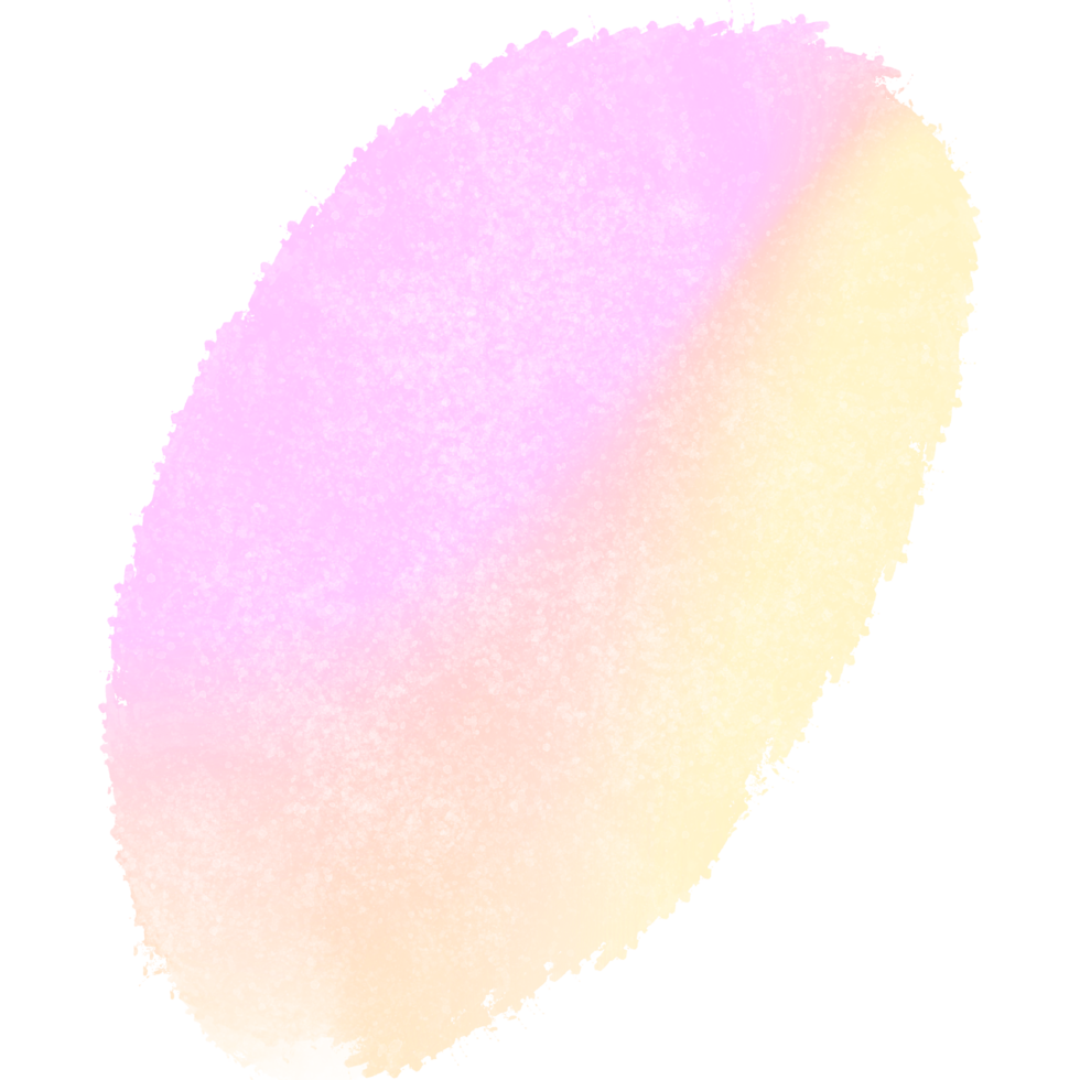 Gorgeous Pink Yellow gradient strokes merging into rough hand drawn grunge finishes png