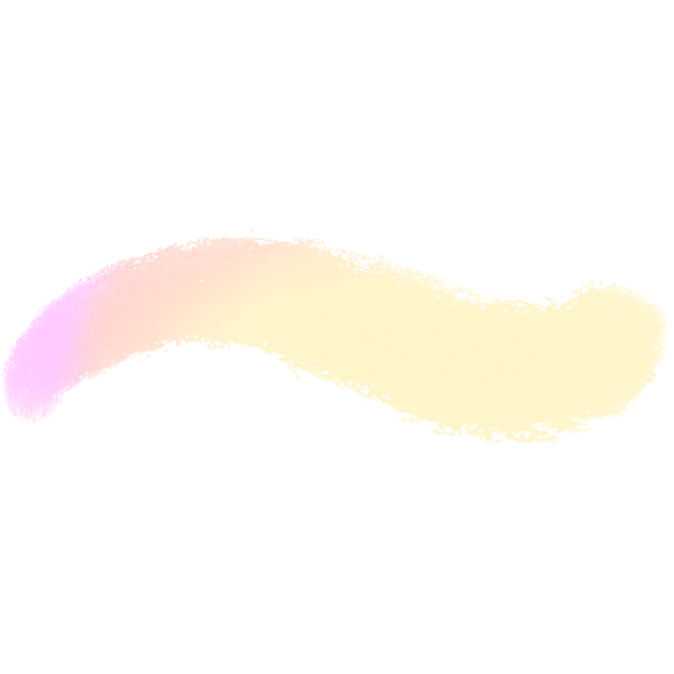Beautiful Pink Yellow gradient strokes blending into rugged gritty grunge marks png