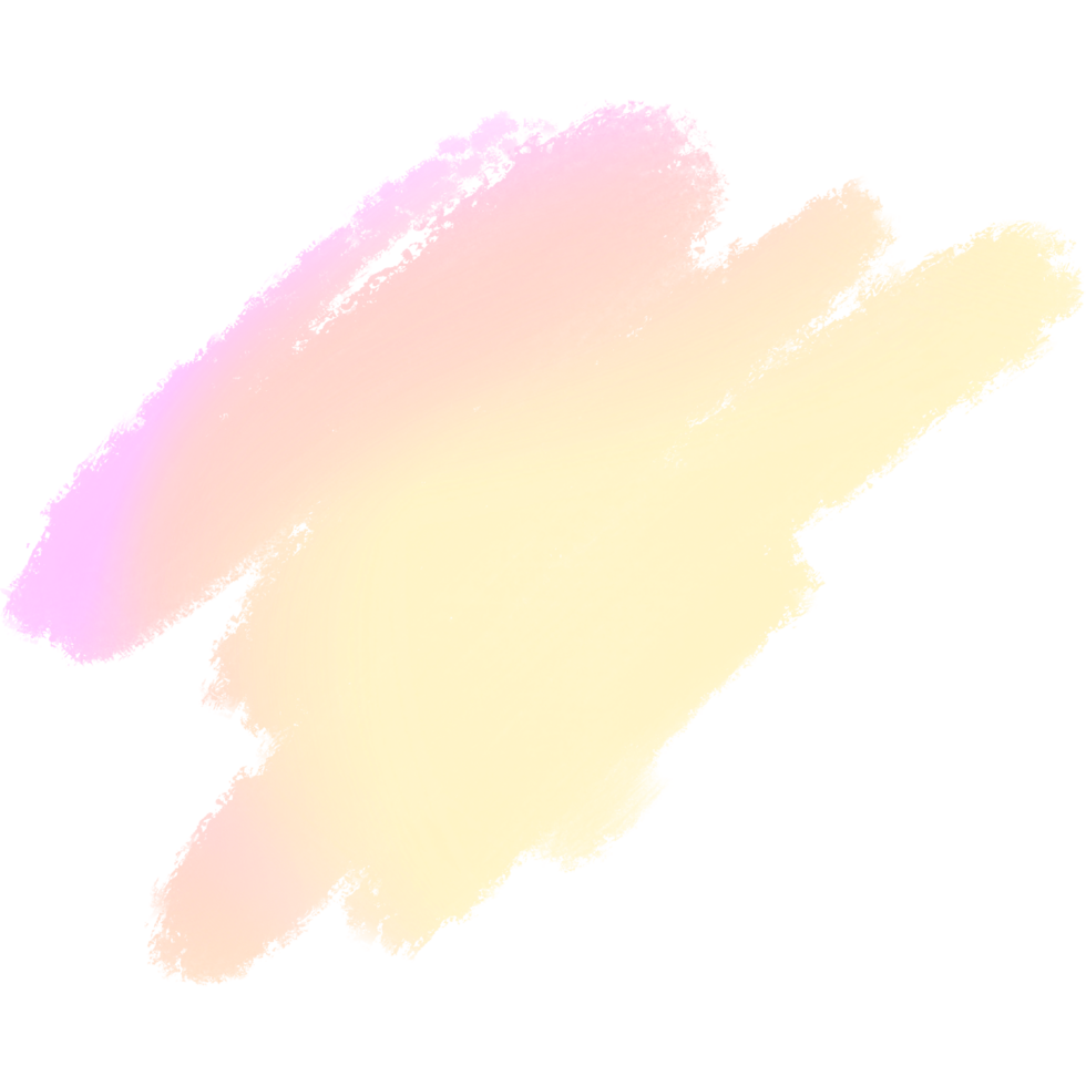 Beautiful Pink Yellow gradient strokes blending into bold gritty grunge marks png