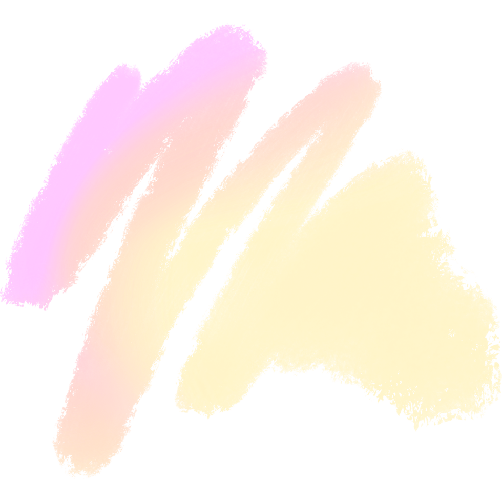 A stunning Pink Yellow gradient stroke fading into textured rugged grunge edges png