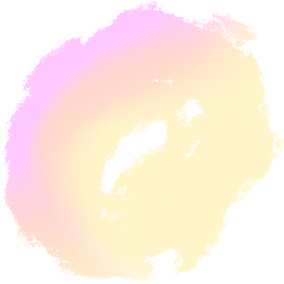 A stunning Pink Yellow gradient stroke blending into rough gritty grunge marks png