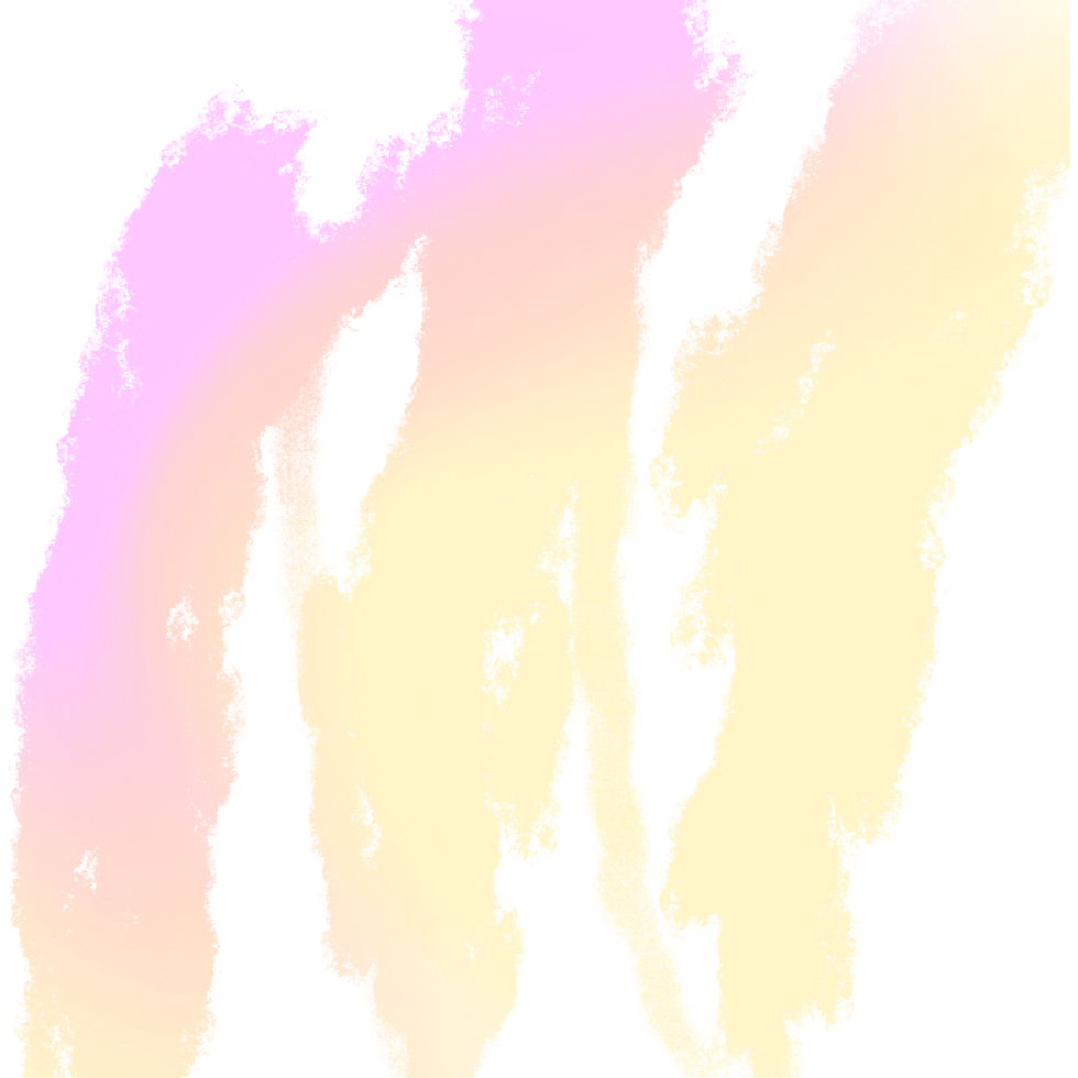 A stunning Pink Yellow gradient stroke fading into rugged bold grunge effects png