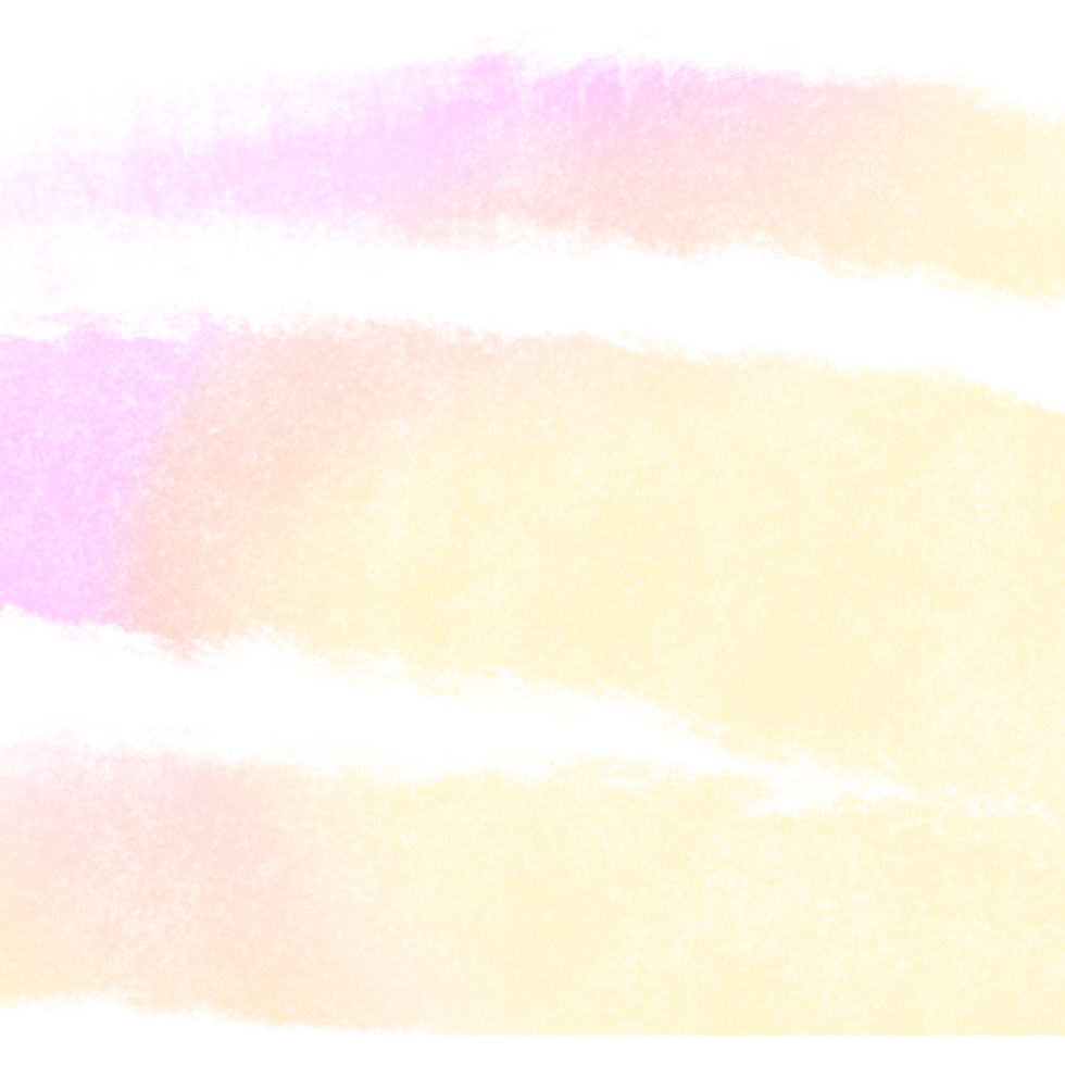 Beautiful Pink Yellow gradient strokes merging into rough textured grunge marks png