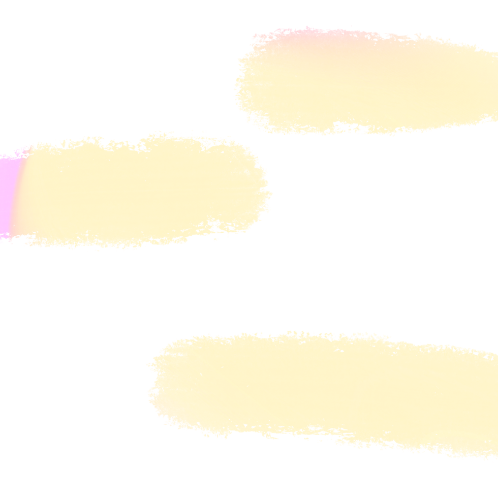 Gorgeous Pink Yellow gradient strokes merging into textured bold grunge inspired edges png