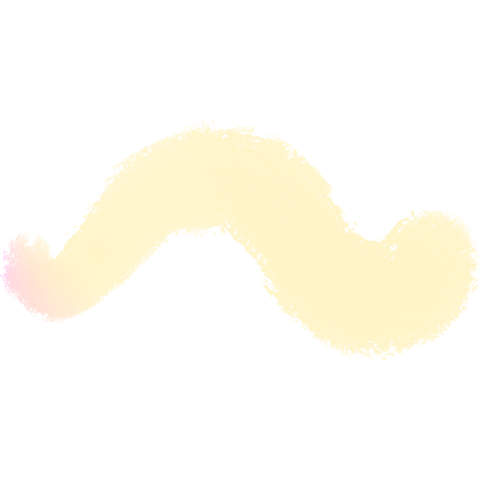 Gorgeous Pink and Yellow gradient strokes merging into rough gritty grunge marks png