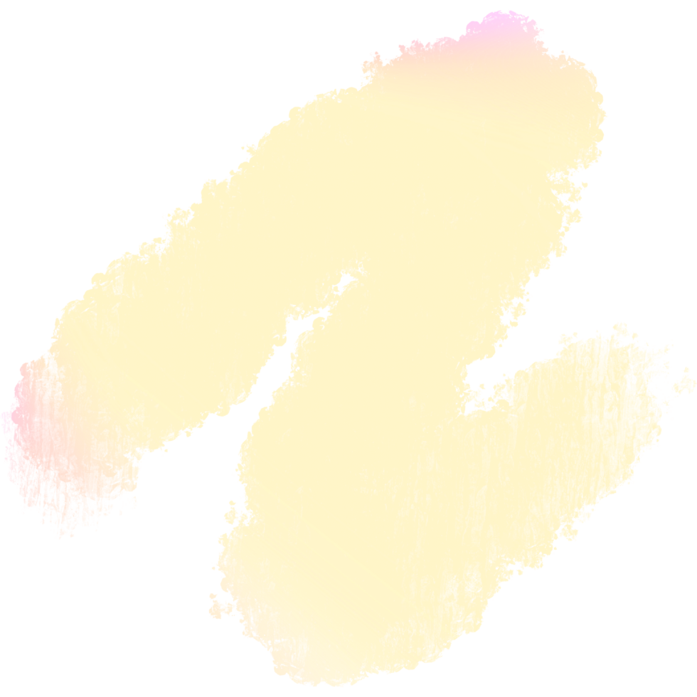 Beautiful Pink Yellow gradient strokes fading into rugged gritty grunge finishes png