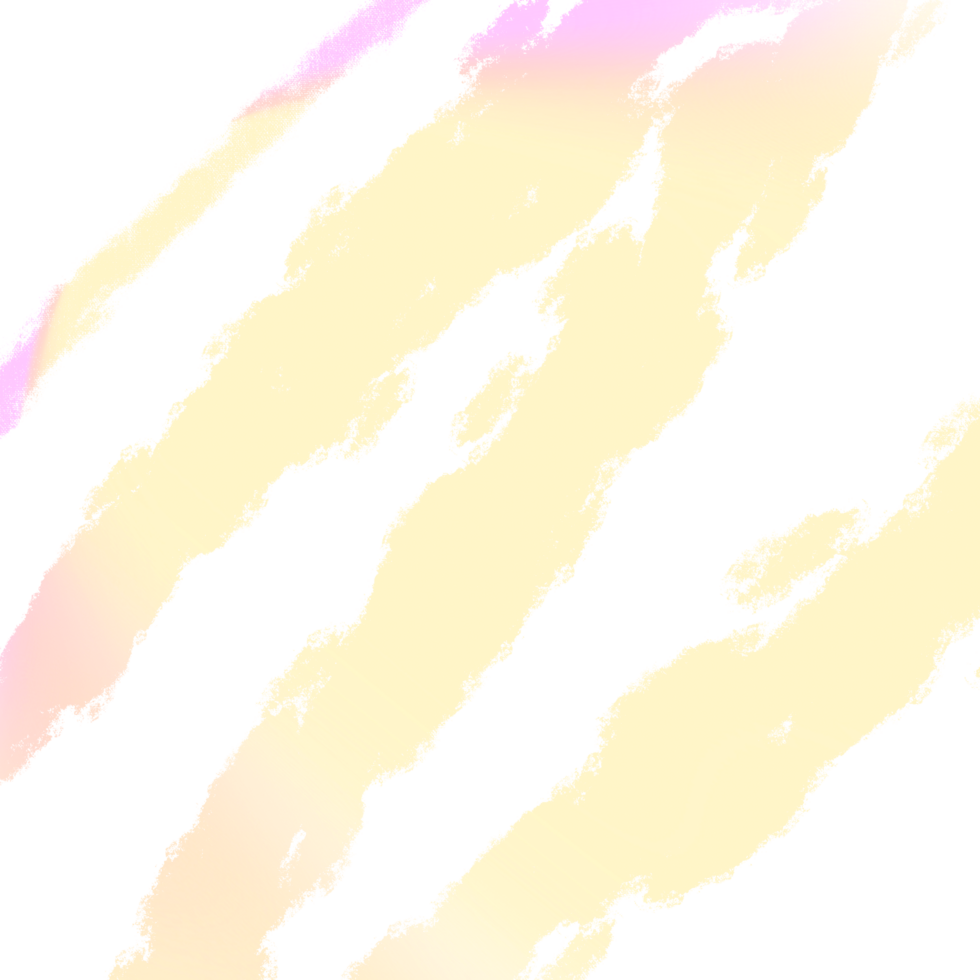 A stunning Pink Yellow gradient brush stroke blending into bold gritty grunge marks png