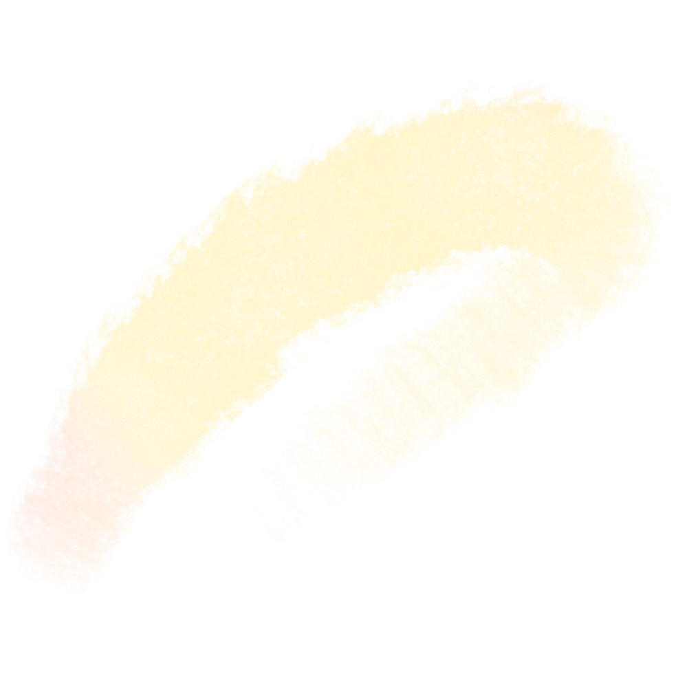 Gorgeous Pink Yellow gradient brush strokes fading into bold gritty grunge edges png