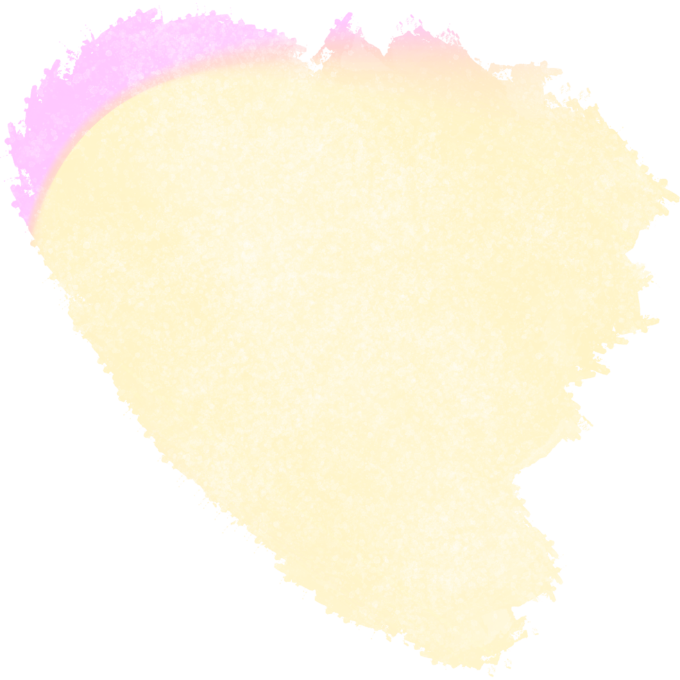 A stunning Pink Yellow gradient stroke fading into rugged raw grunge marks png