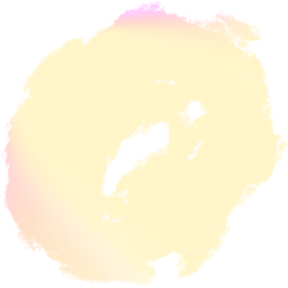 A stunning Pink Yellow gradient brush stroke blending into bold gritty grunge inspired marks png