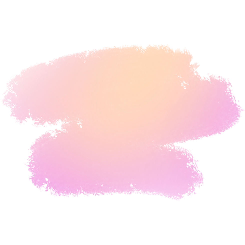 A stunning Pink Yellow gradient stroke fading into textured bold grunge effects png