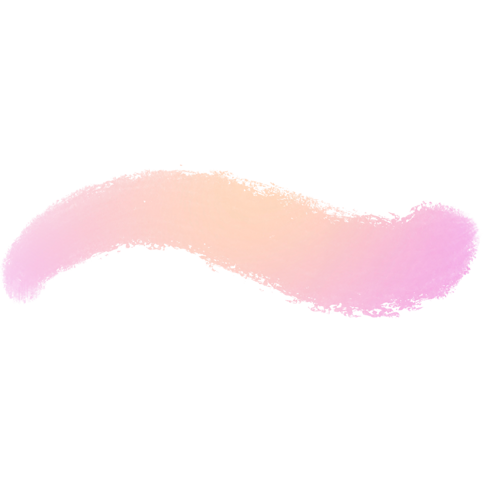 Gorgeous Pink Yellow gradient strokes blending into rough rugged grunge finishes png