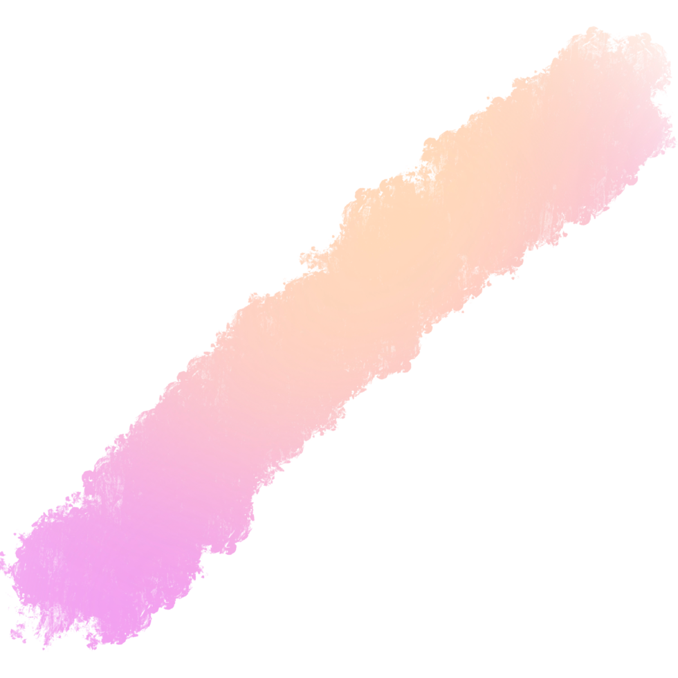 Soft Pink Yellow gradient strokes blending into rugged bold grunge effects png