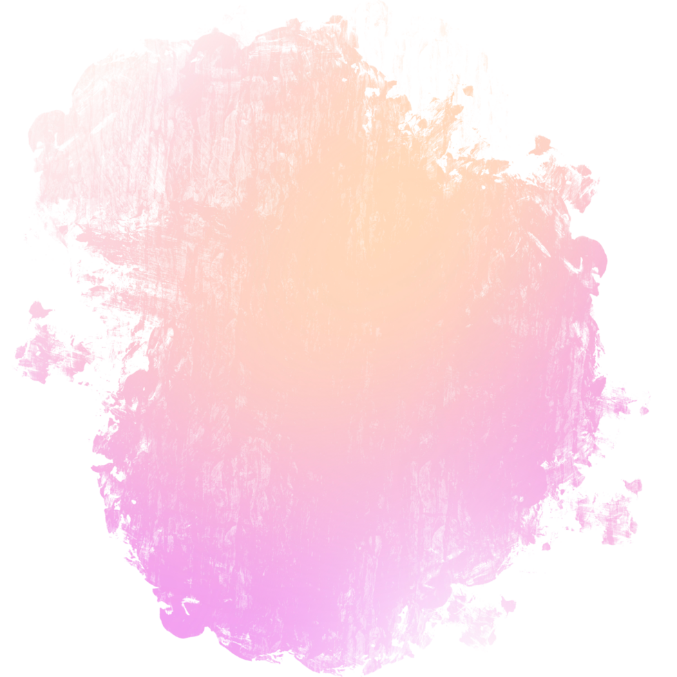 Gorgeous Pink and Yellow gradient strokes blending into rugged textured grunge marks png