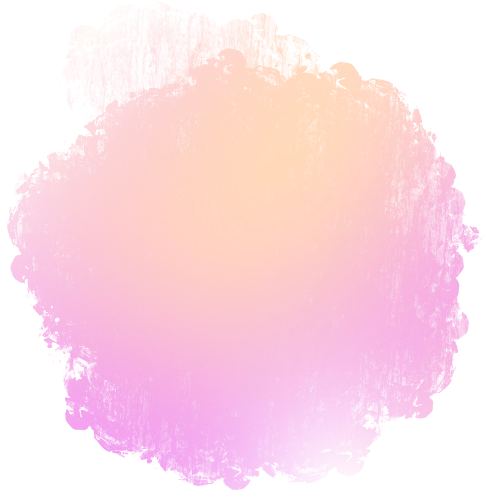 Soft Pink Yellow gradient strokes fading into rough bold grunge details png