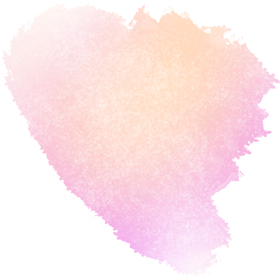 A stunning Pink Yellow gradient stroke fading into soft rough grunge finishes png