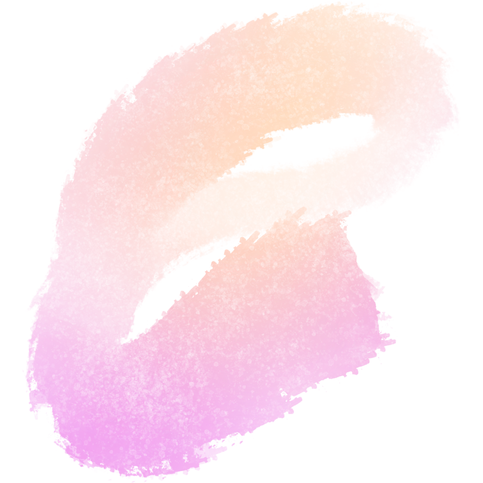 Gorgeous Pink Yellow gradient strokes blending into bold rugged grunge inspired marks png