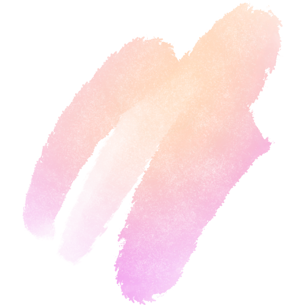 A stunning Pink Yellow gradient stroke blending into rough bold grunge finishes png