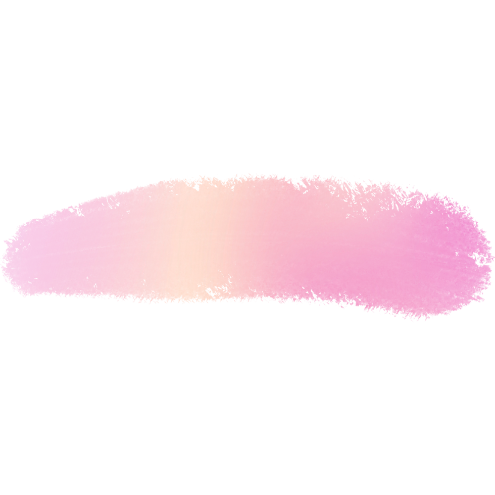 A soft Pink Yellow gradient stroke dissolving into gently textured grunge effects png