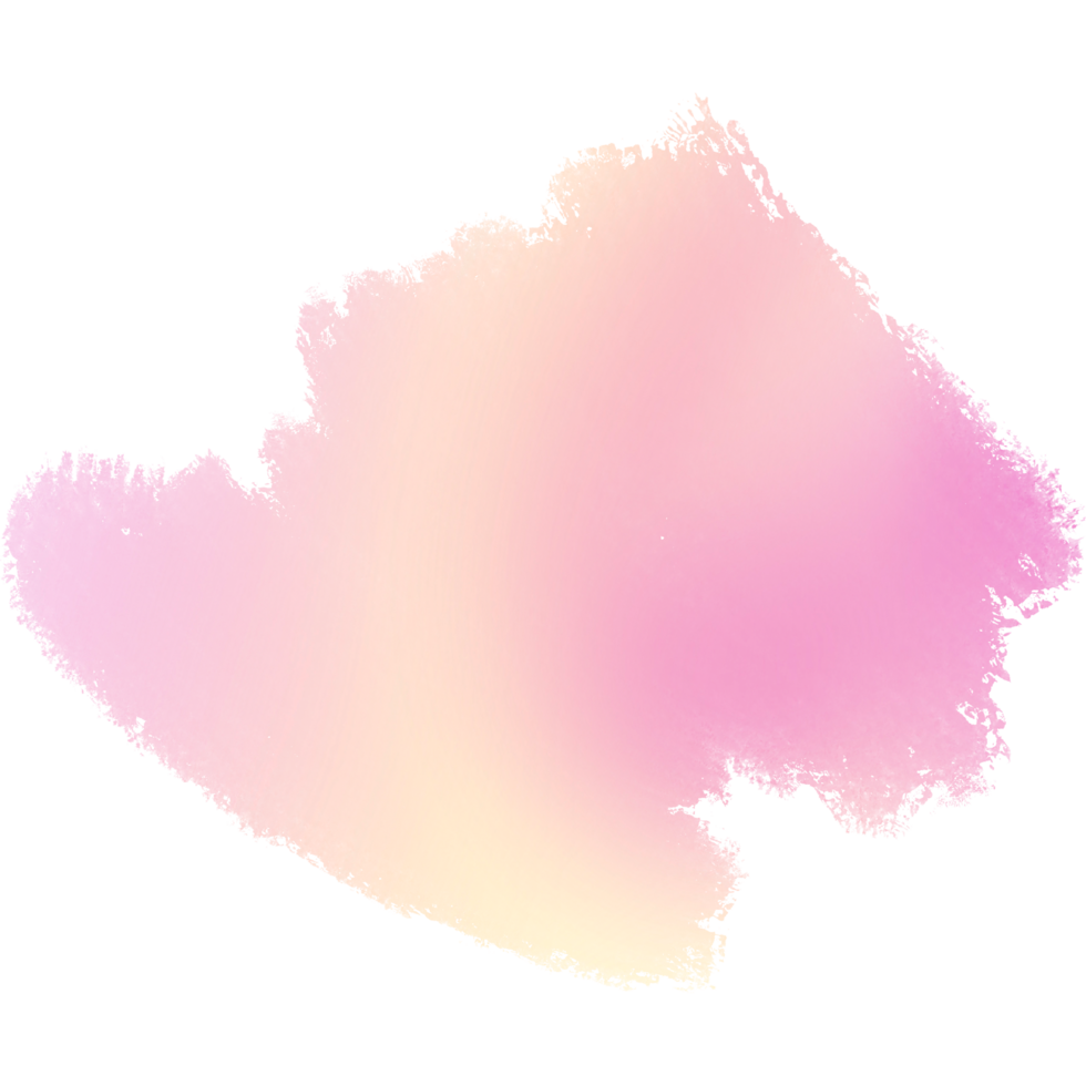 A seamless Pink Yellow gradient stroke blending into soft textured grunge accents png