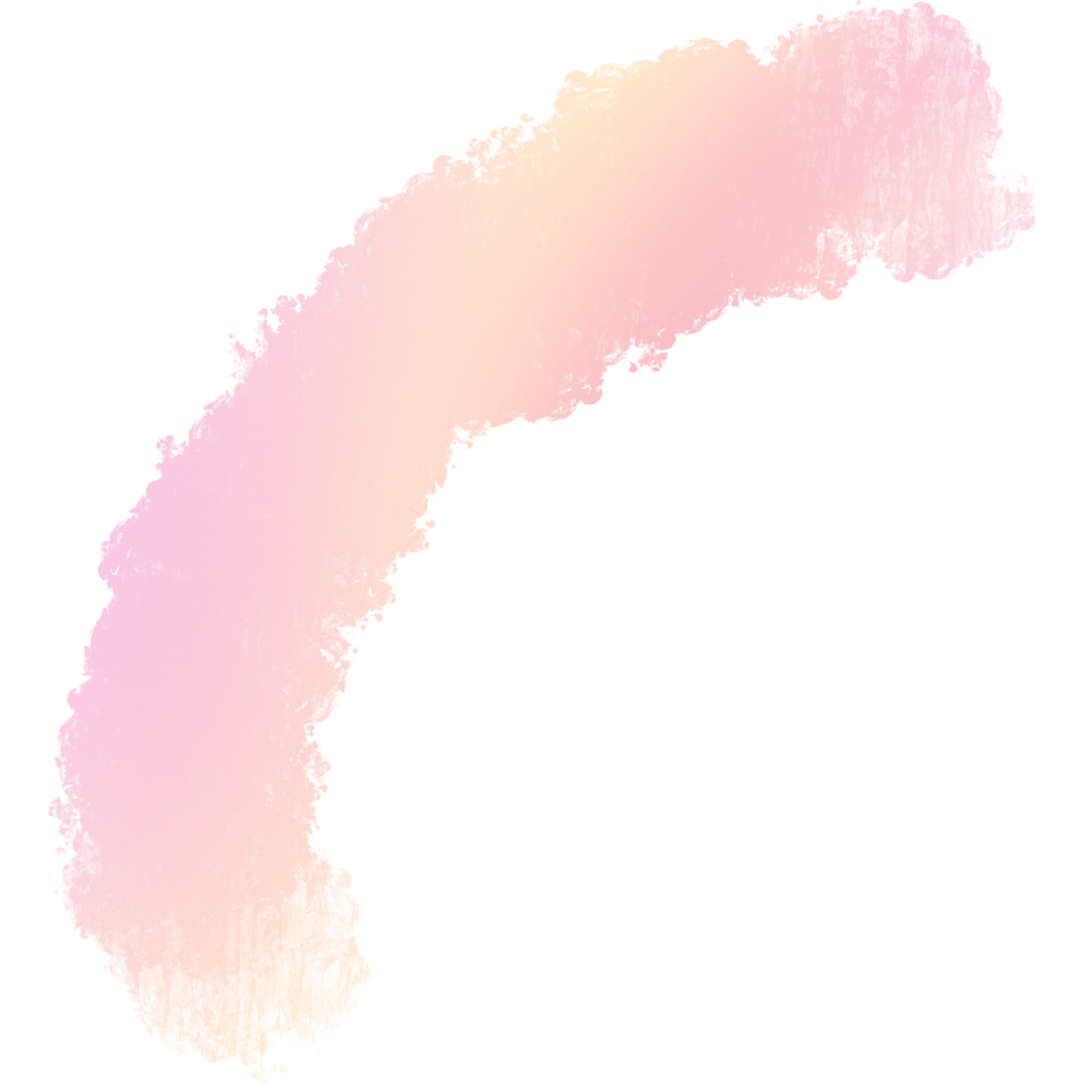 A soft Pink Yellow gradient stroke fading into lightly textured grunge inspired finishes png