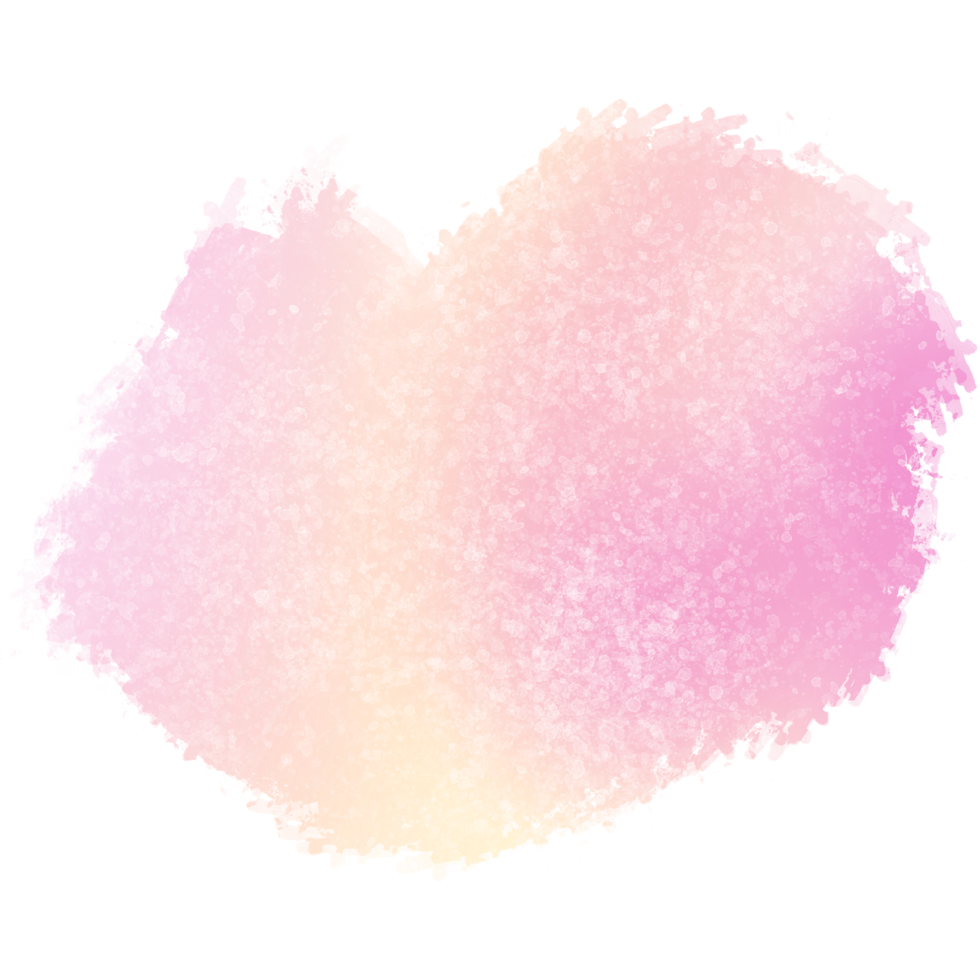 A pink Yellow gradient stroke featuring rough grungy hand drawn textures png