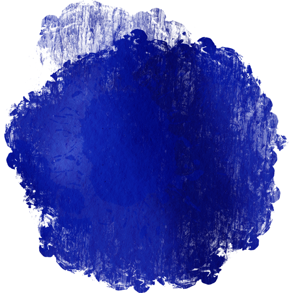 Faded blue stroke with rugged grunge textures and soft blending png