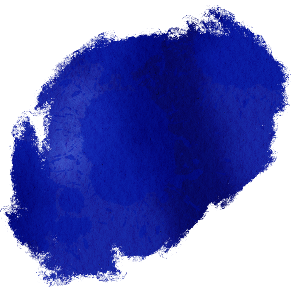 A faded blue stroke with rough edges and smooth blending png