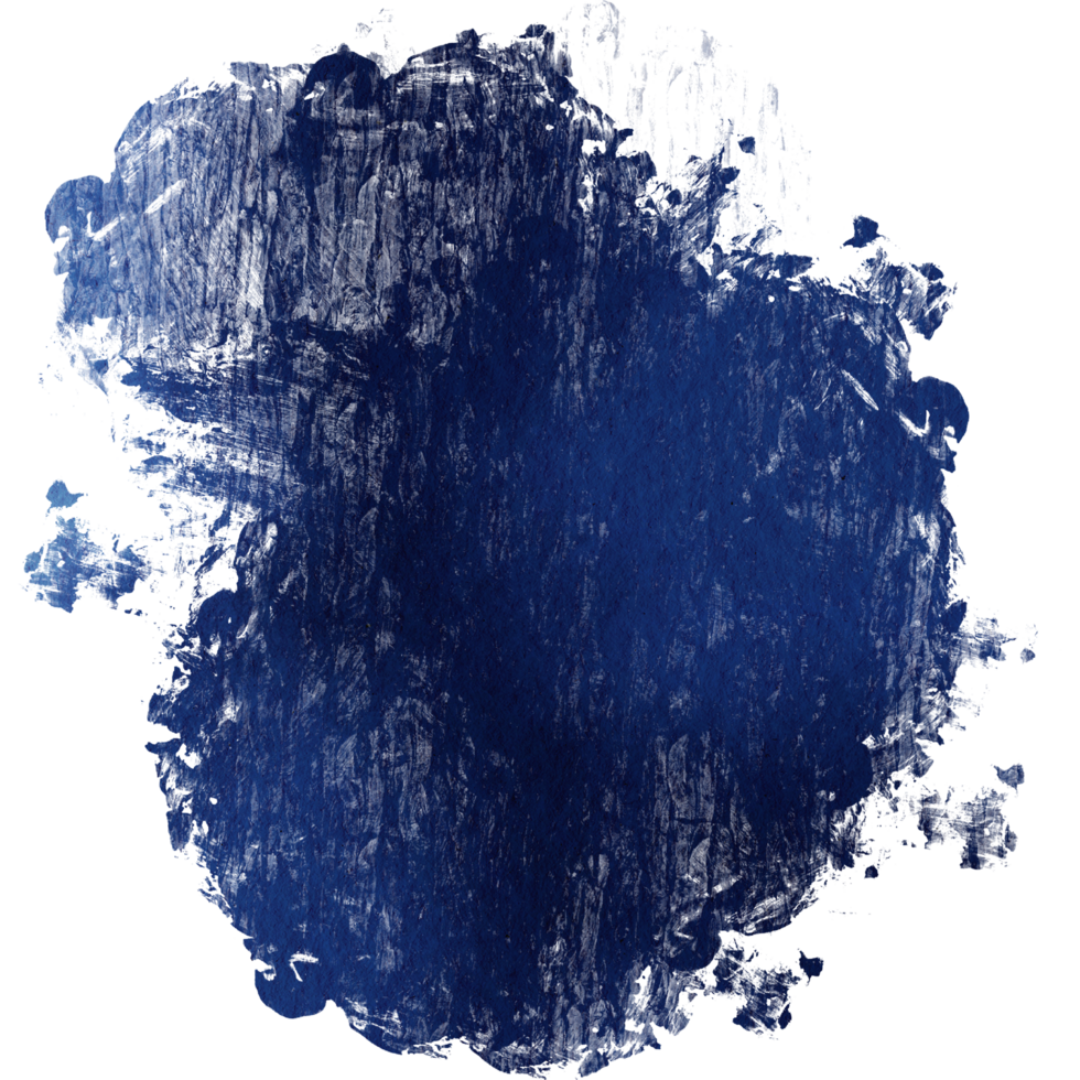 Hand drawn Blue watercolor strokes blending into bold rugged grunge inspired finishes png