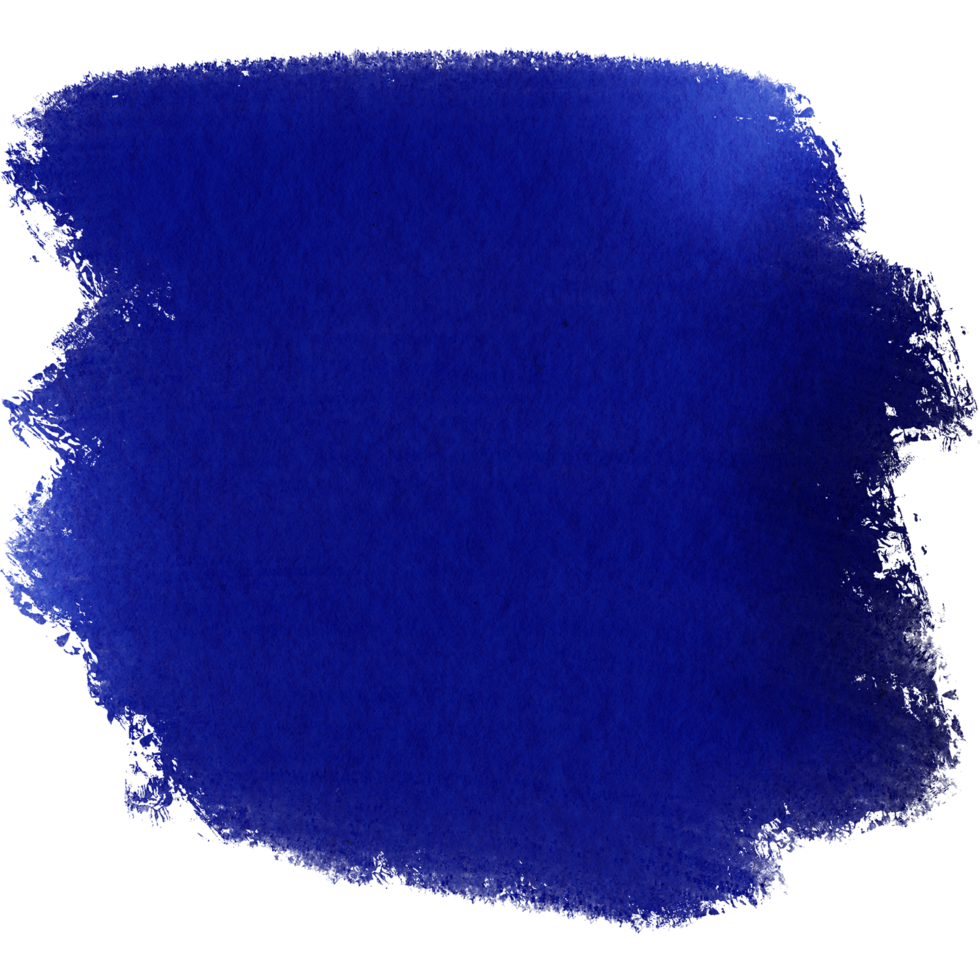 A faded blue stroke blending rough textures with fluid watercolor blending png