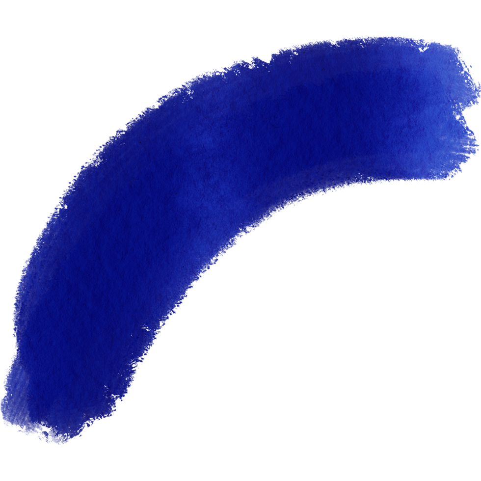 een blauw beroerte waar robuust grunge texturen mengsel in zacht waterverf hellingen png